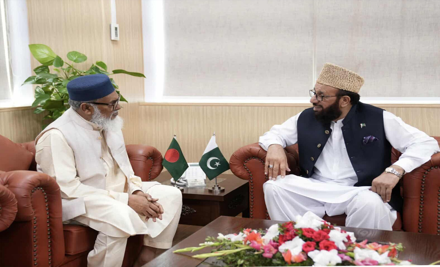 ইসলামাবাদে ধর্ম উপদেষ্টাকে সংবর্ধনা, ধর্মীয় ডেলিগেশন প্রেরণে ঐকমত্য