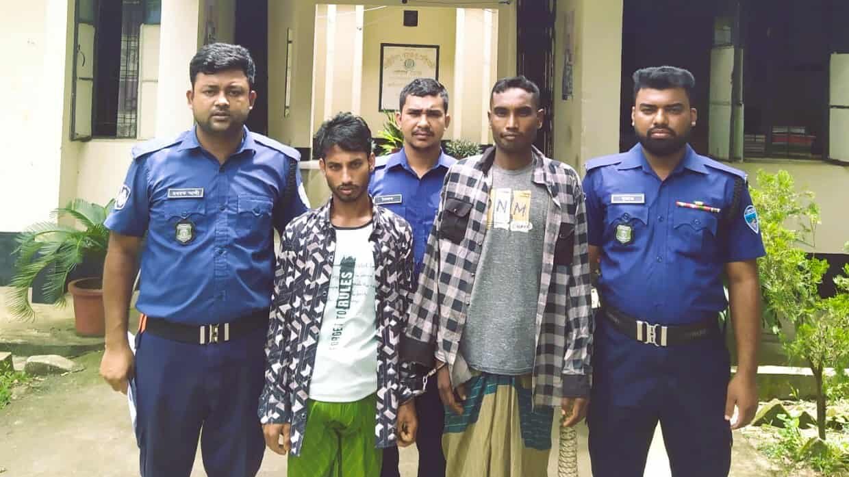 সুনামগঞ্জের নিলাদ্রীর নৌকা ঘাটে পর্যটকদের কাছে মাদক বিক্রির সময় দুই কারবারি গ্রেপ্তার