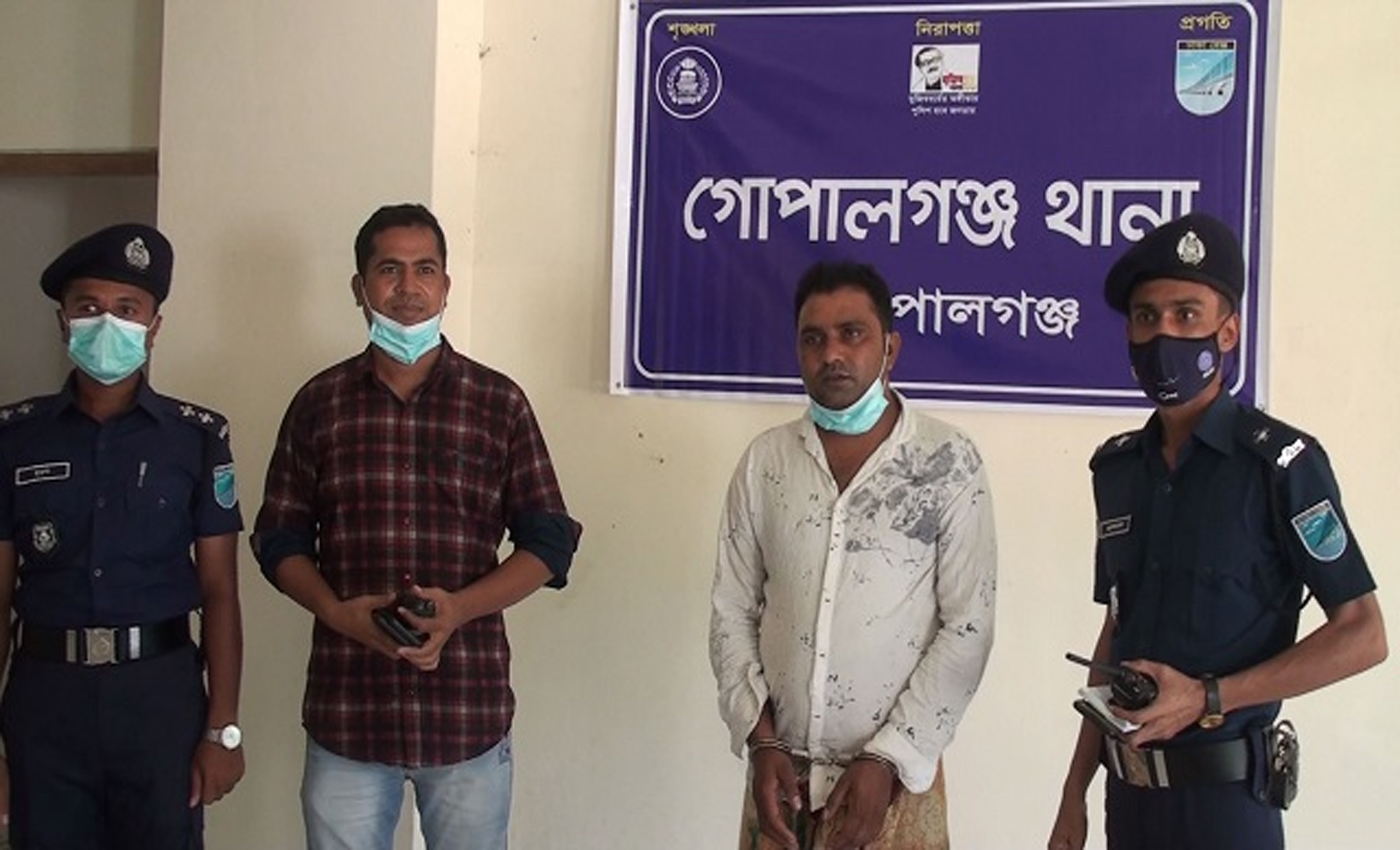 গোপালগঞ্জে পুলিশের অভিযানে চোর চক্রের সদস্য গ্রেপ্তার