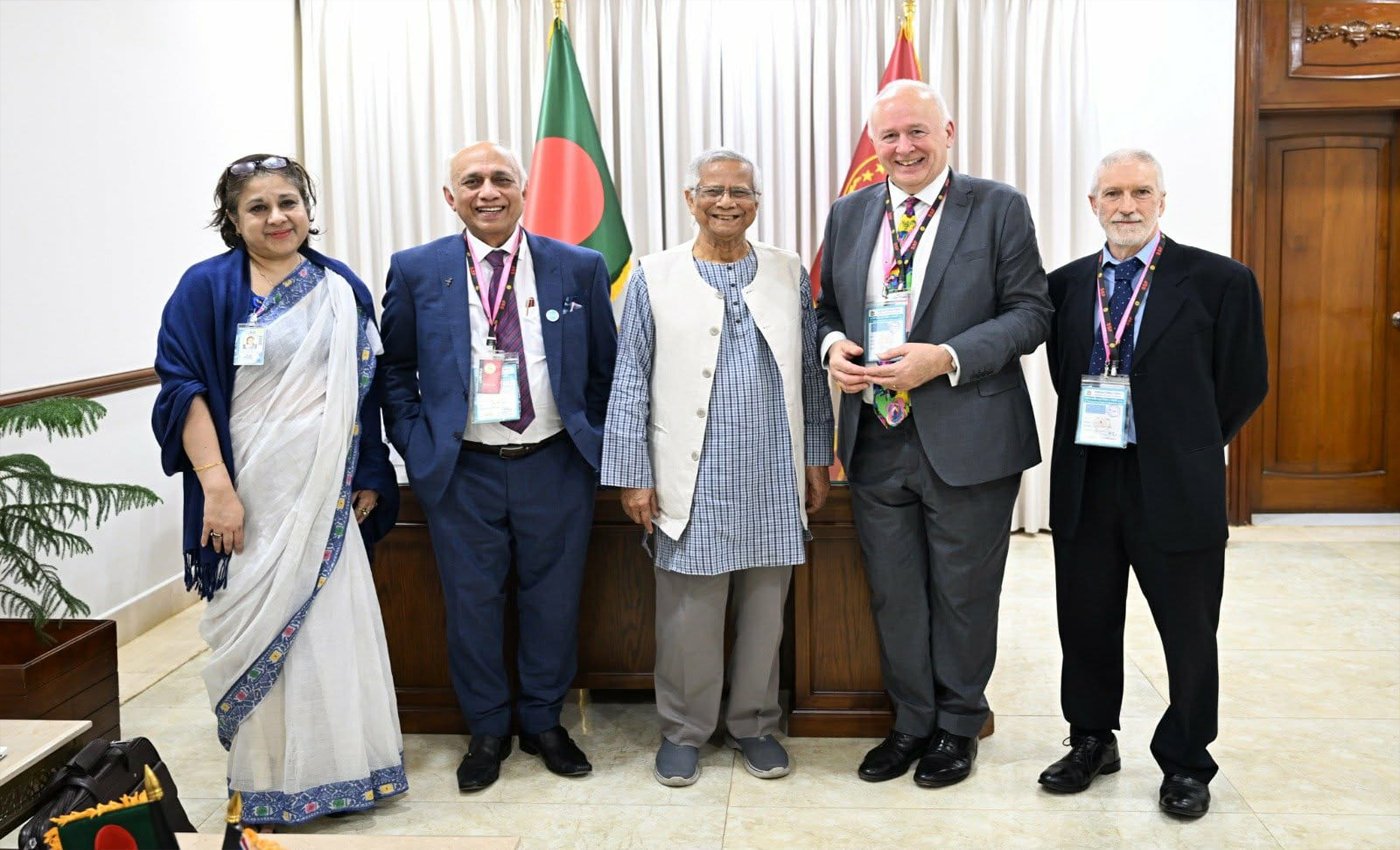 ভয়েস ফর জাস্টিস অবজারভার্স টিমের প্রধান উপদেষ্টার সাথে সাক্ষাৎ