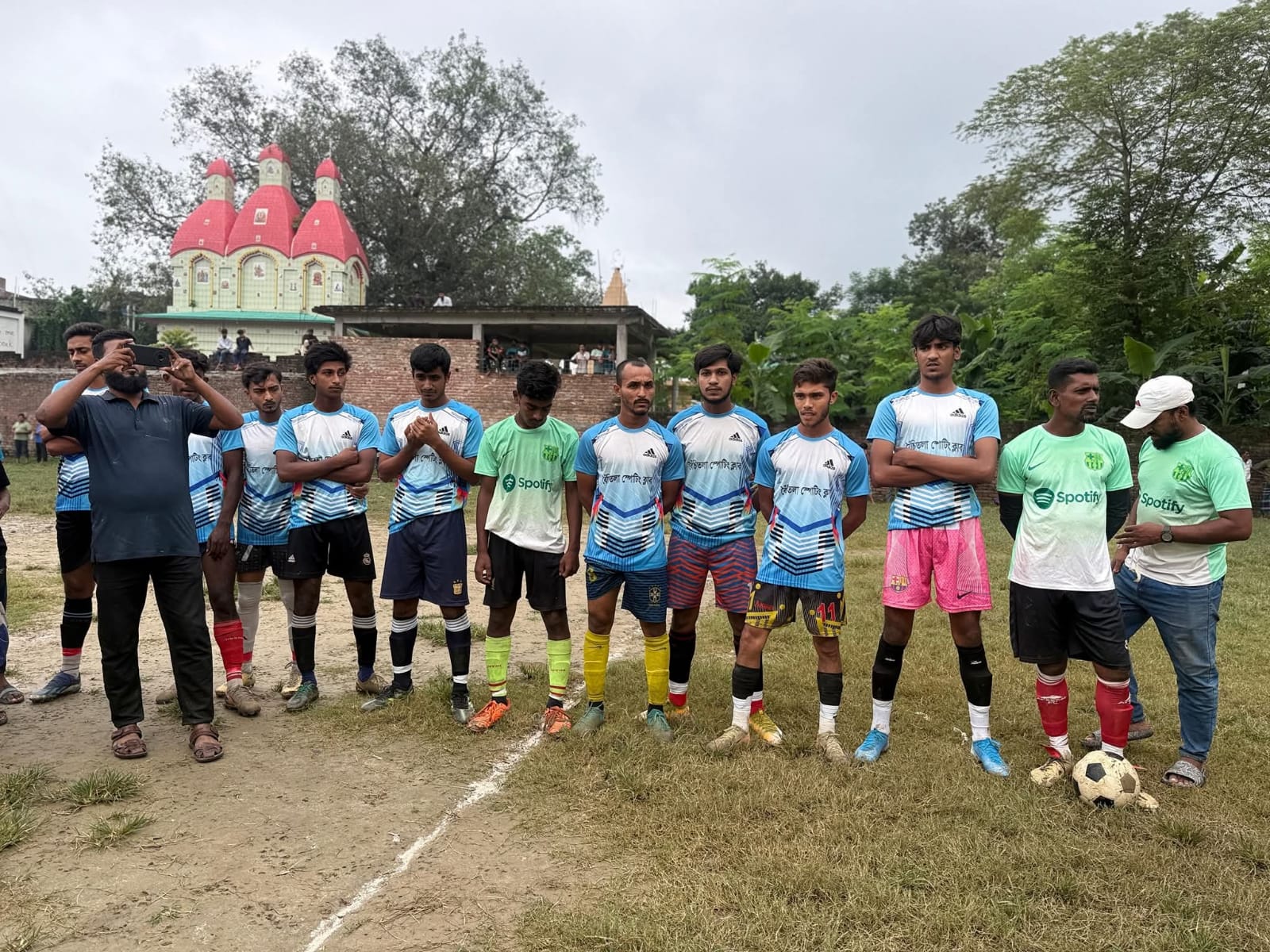 ঝিনাইদহ মহেশপুরে নতুন বাংলাদেশ ফুটবল টুর্নামেন্ট-২০২৫তৃতীয় ম্যাচের