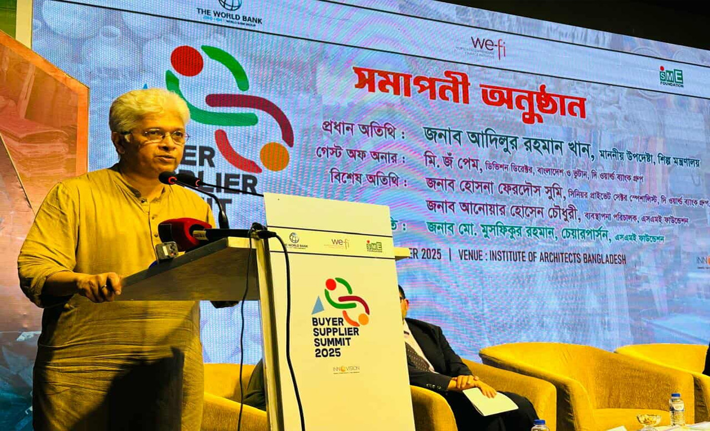 ক্ষুদ্র ও মাঝারি শিল্প খাত জিডিপিতে ৩০% অবদান রাখছে: শিল্প উপদেষ্টা