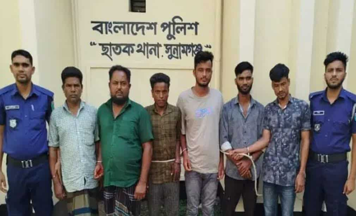 ছাতকে দুই গ্রামবাসীর সংঘর্ষে আহত - ১০ থানায় মামলা, গ্রেফতার- ৬ জন