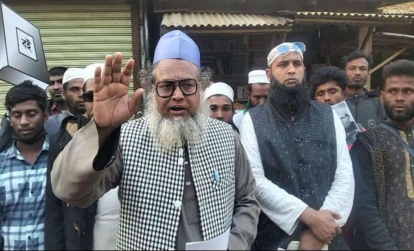 সুনামগঞ্জের মধ্যনগরে মহিষখলা বাজারে বই প্রতীকের মিছিল ও পথসভা অনুষ্ঠিত