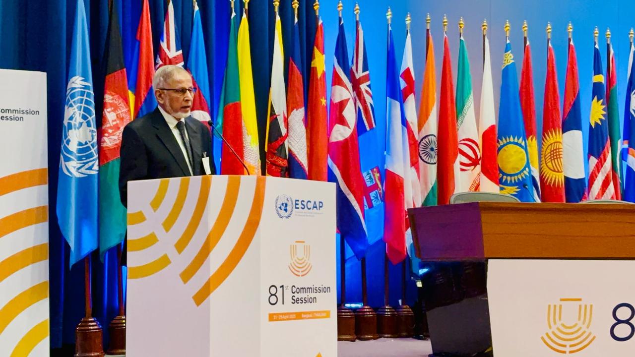 টেকসই নগর উন্নয়নের লক্ষ্য নিয়ে বাংলাদেশ ৮১তম ESCAP অধিবেশনে অংশগ্রহণ করে