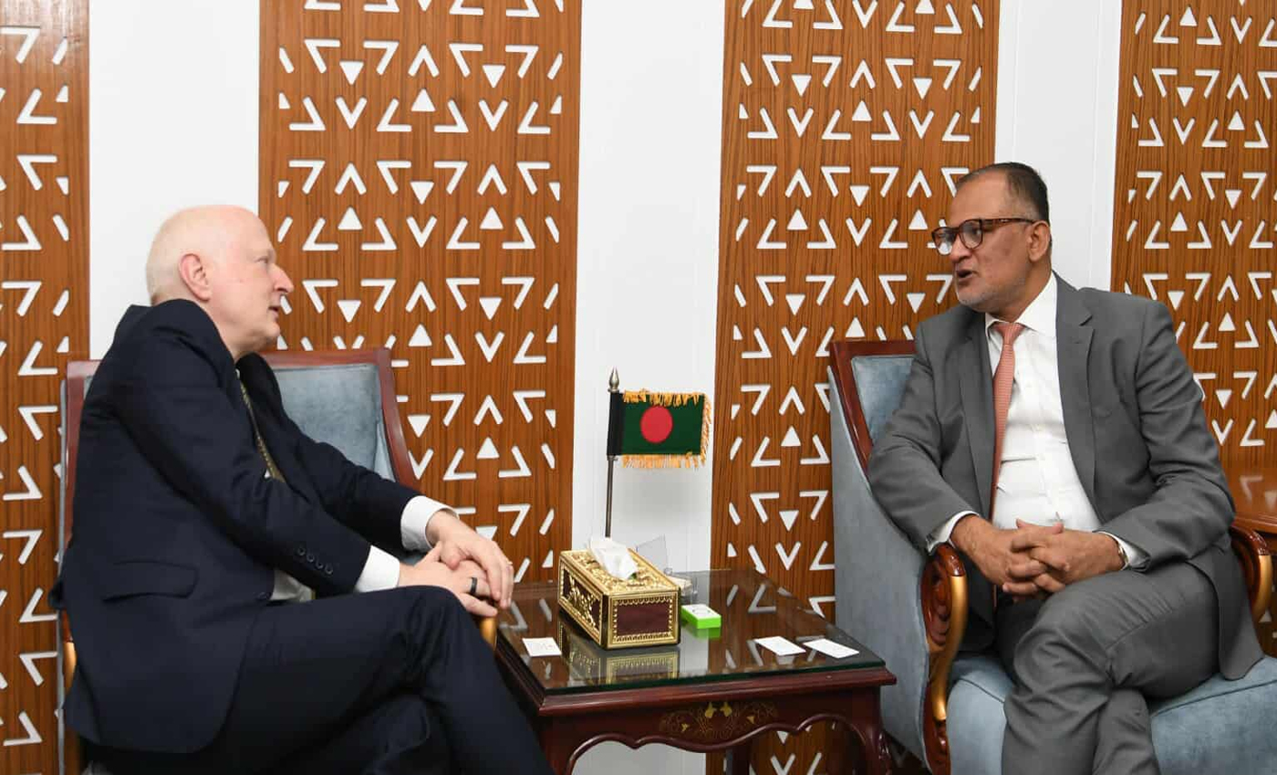 বাণিজ্য উপদেষ্টার সঙ্গে জার্মান রাষ্ট্রদূতের দ্বিপাক্ষিক বাণিজ্য বৈঠক