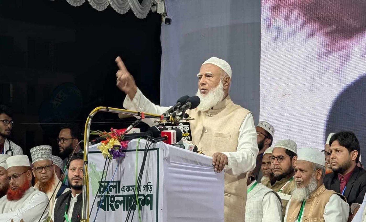 “জামায়াতে ইসলামীর হাতেই ইজ্জত, জান ও মাল নিরাপদ থাকবে”—ডা. শফিকুর রহমান