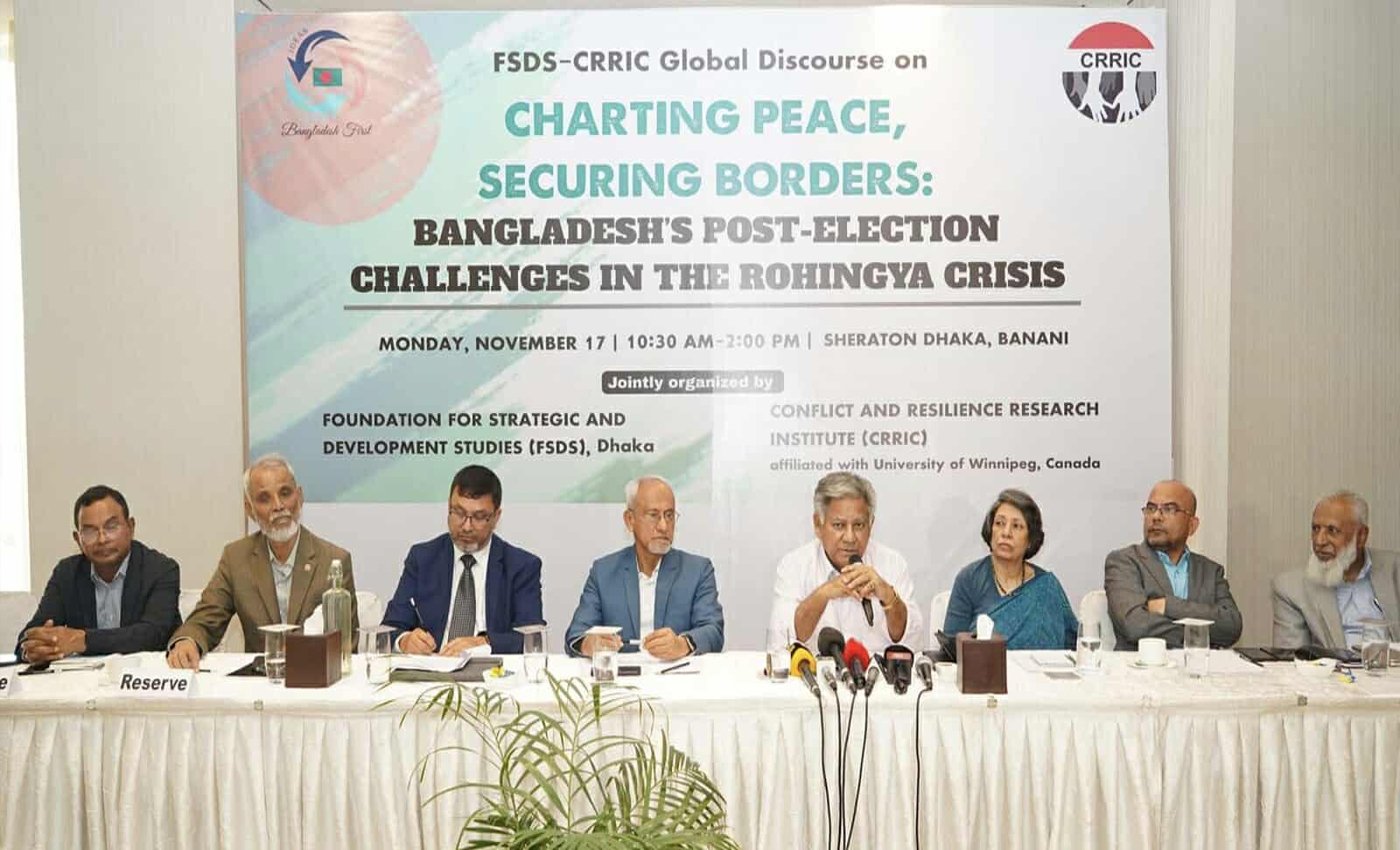 “রোহিঙ্গা সংকট সমাধানে শক্তিশালী কূটনীতিই একমাত্র পথ”— উপদেষ্টা সাখাওয়াত হোসেন