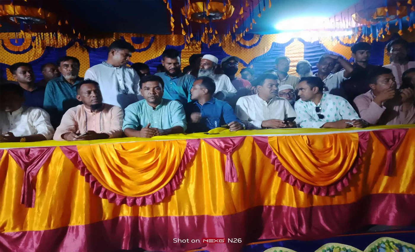 জয়কা ইউনিয়ন সেচ্ছাসেবক দলের কর্মী সভায় ভি.পি. সাইফুল ইসলামের উপস্থিতি