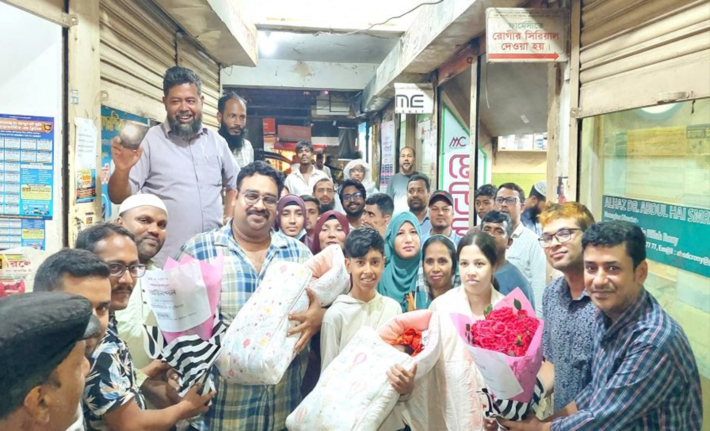 বকশীগঞ্জে ২১ বছর পর ব্যবসায়ী দম্পতির ঘরে দুই কন্যা সন্তানের জন্মে আনন্দ