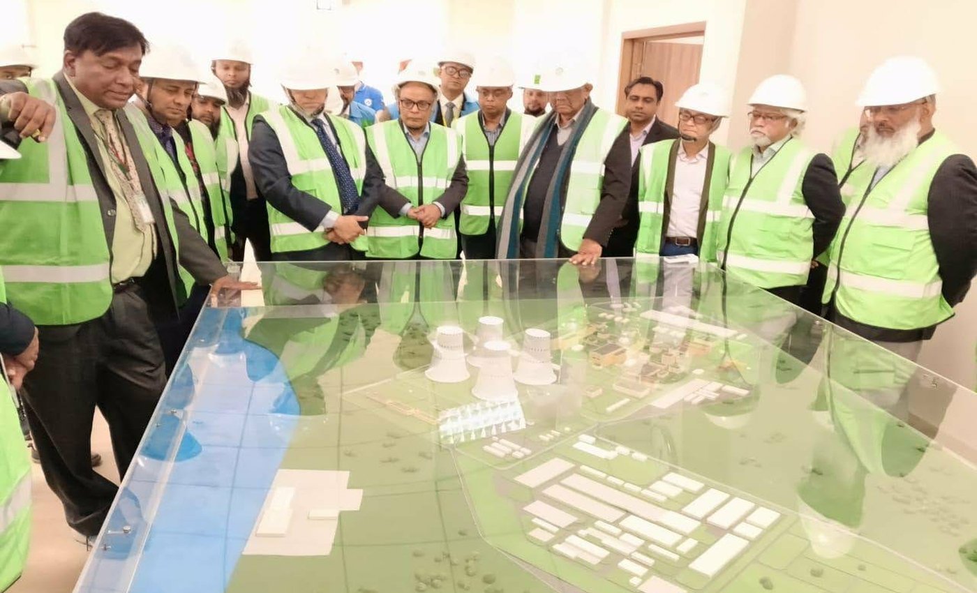 রুপপুর পারমানবিক বিদ্যুৎ কেন্দ্র নির্মান প্রকল্প পরিদর্শনে বিজ্ঞান ও প্রযুক্তি উপদেষ্টা