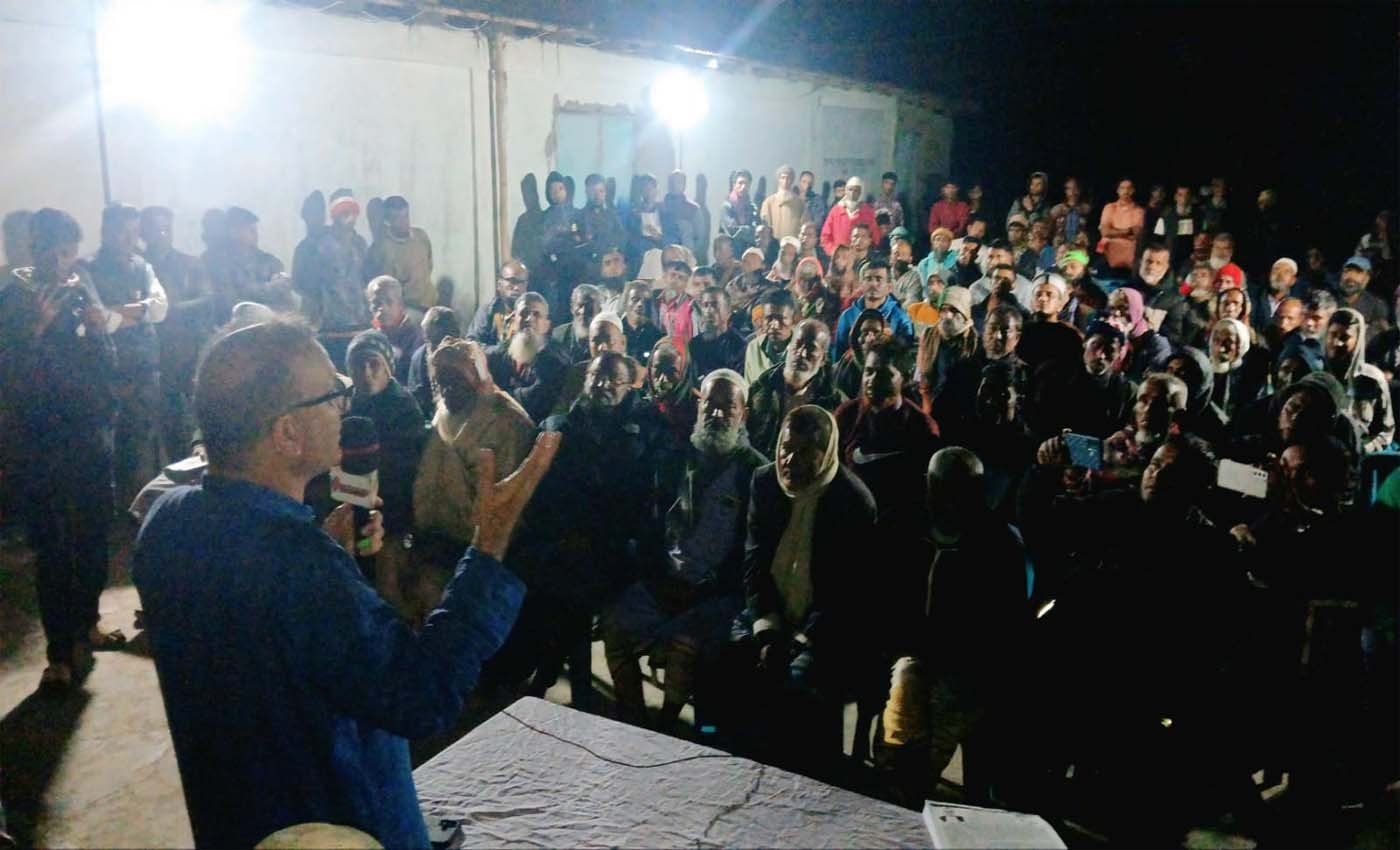 শান্তিগঞ্জে নির্বাচনী মাঠে তালা প্রতীক,ডুংরিয়া থেকে প্রচারণা শুরু করলেন ব্যারিস্টার আনোয়ার হোসেন