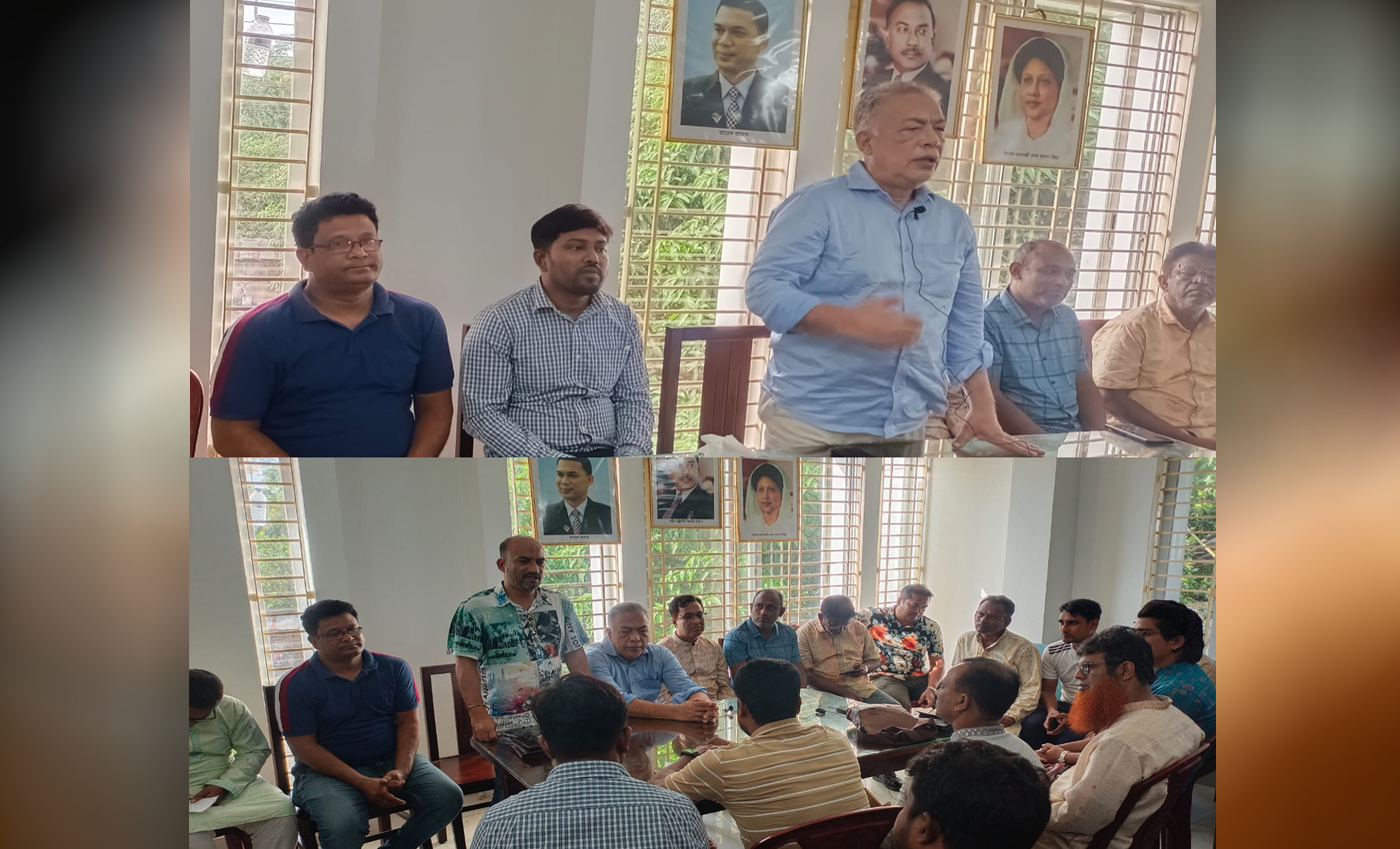 সাতক্ষীরা ৩ আসনে ধানের শীষের মনোনয়ন প্রত্যাশী ডাঃ শহিদুল আলমের সাংবাদিকদের সাথে মতবিনিময়