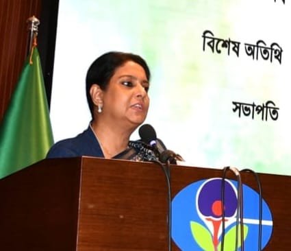 দেশের ১৮ কোটি মানুষেরই পরিবেশ সচেতন হওয়া জরুরি।  - উপদেষ্টা সৈয়দা রিজওয়ানা হাসান