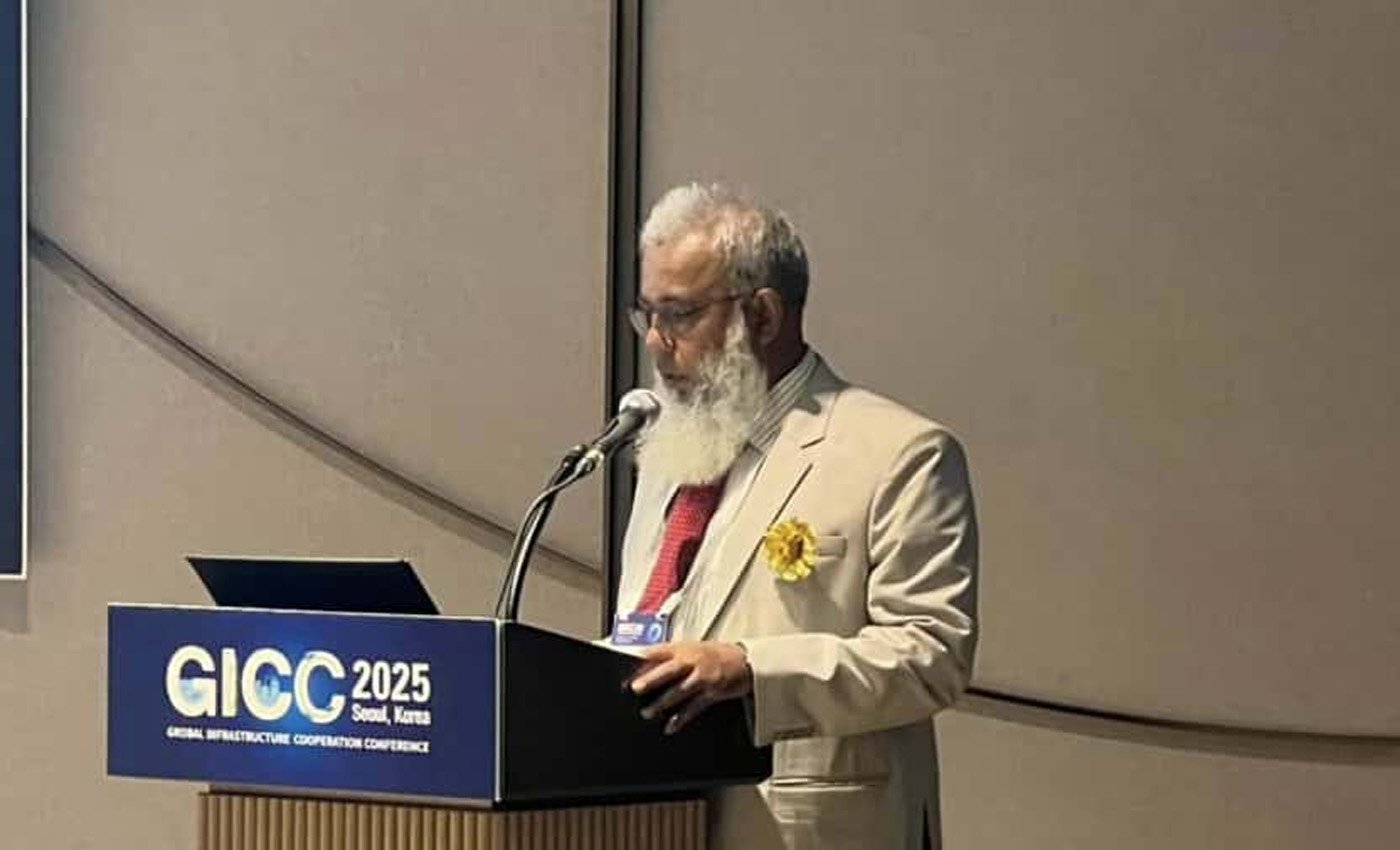 সেতু বিভাগের সচিব মহোদয়ের জিআইসিসি সম্মেলনে অংশগ্রহন