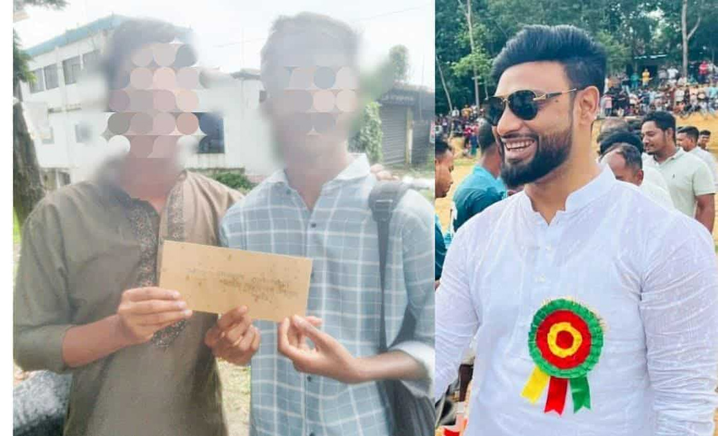 অসহায় শিক্ষার্থীদের ভরসা হয়ে দাঁড়ালেন যুবদল নেতা মুসলিম