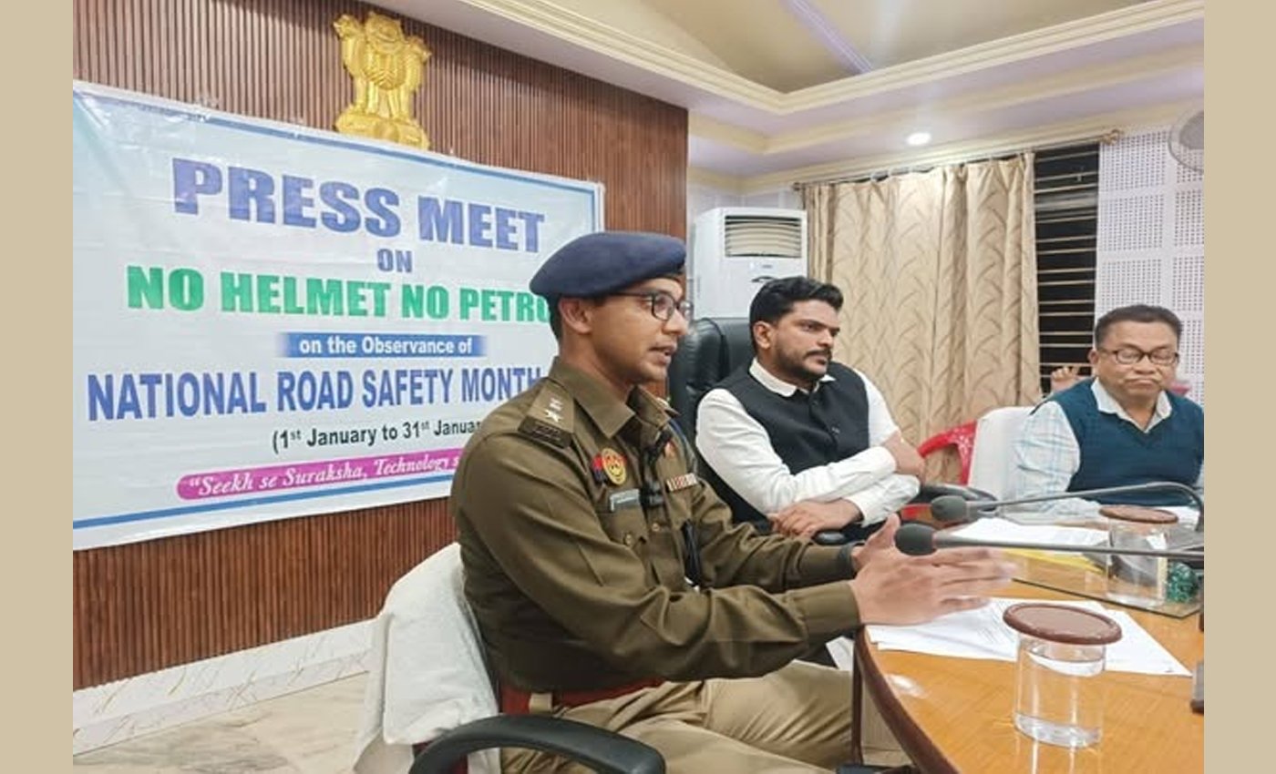 দক্ষিণ ত্রিপুরায় ‘নো হেলমেট, নো ফুয়েল’ নীতি কার্যকর