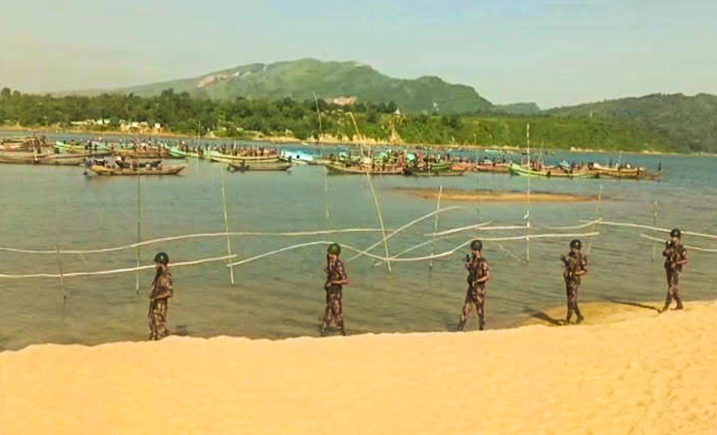 যাদুকাটা নদীতে বিজিবি–প্রশাসনের অভিযানে বন্ধ অবৈধ বালু উত্তোলন, স্বস্তিতে নদীতীরের মানুষ