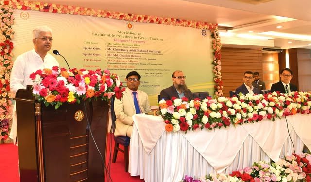 সরকার টেকসই ও সবুজ পর্যটনকে অগ্রাধিকার দিচ্ছে’ - শিল্প উপদেষ্টা আদিলুর রহমান খান