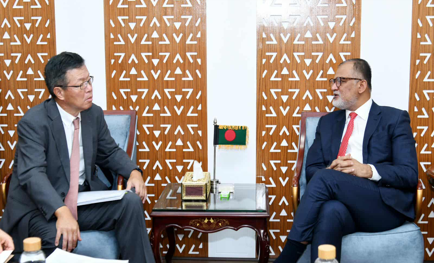 বাণিজ্য উপদেষ্টার সাথে জাপানের রাষ্ট্রদূত এর বৈঠক