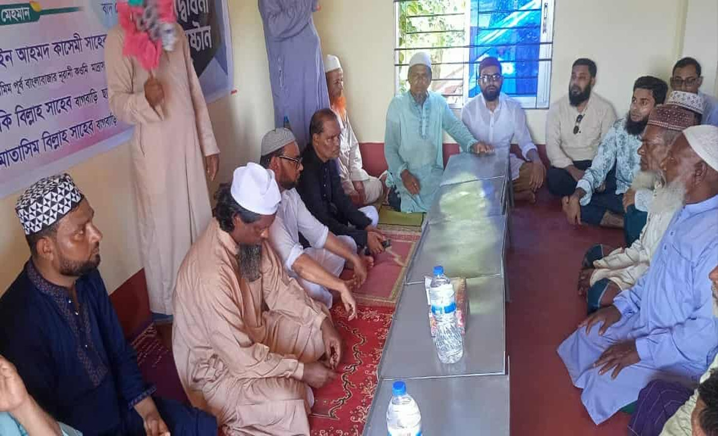 দোয়ারাবাজারে বড়বন্দ মাদ্রাসা ভবনের ২য় তলা উদ্বোধন