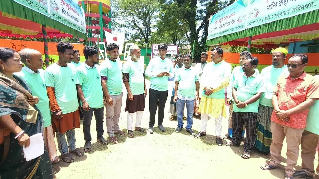 কৃষি মেলার উদ্বোধনী অনুষ্ঠানে শওকত জামিল