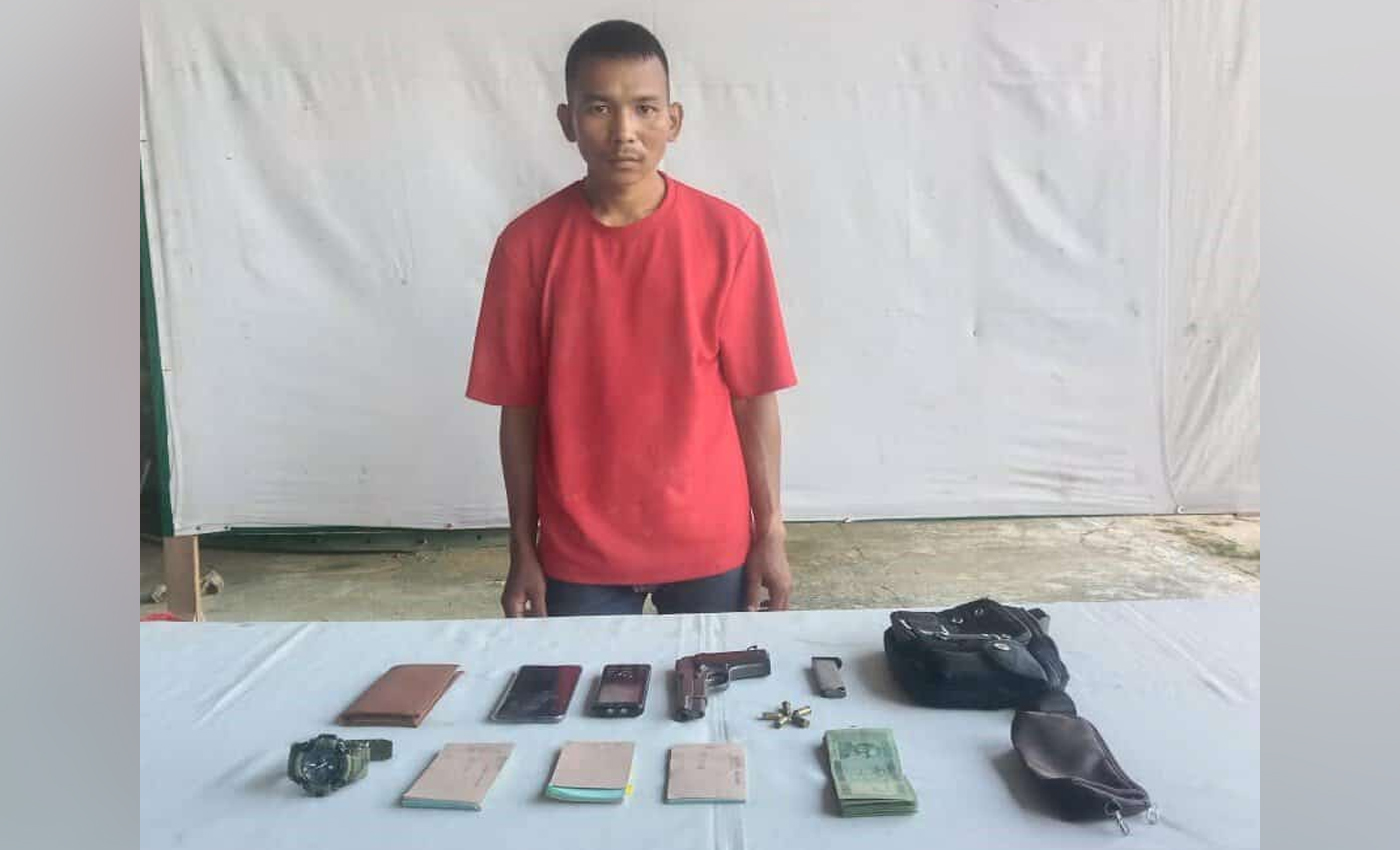 পানছড়িতে অস্ত্রসহ ইউপিডিএফের টোল কালেক্টর আটক করেছে সেনাবাহিনী